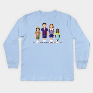 Scoop Troop Stranger Things Kids Long Sleeve T-Shirt